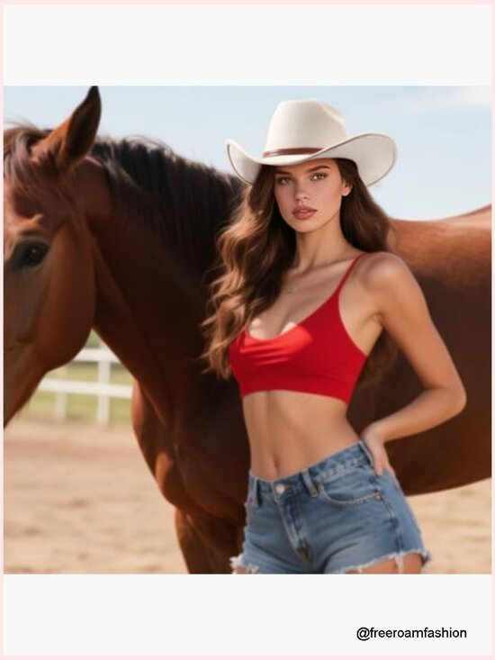 Classic Felt Wide Brim Cowboy Hat with Belt Buckle Retro Fedora Unisex main image 6